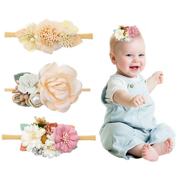 hair accessories fashion born flower headbands turban for baby girls nylon sweet elastic hairbands toddler headwear, Slivery;white
hair accessories fashion born flower headbands turban for baby girls nylon sweet elastic hairbands toddler headwear, Slivery;white
