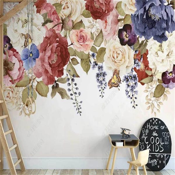 wallpapers nordic hand-painted small fresh retro pastoral flower wallpaper for living room tv sofa background mural wall paper home decor
wallpapers nordic hand-painted small fresh retro pastoral flower wallpaper for living room tv sofa background mural wall paper home decor