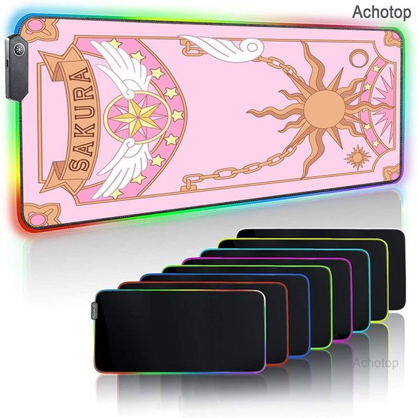 mouse pads & wrist rests cardcaptor sakura rgb gaming mousepad led large mause pad gamer xl carpet computer pc desk play mat with backlit
mouse pads & wrist rests cardcaptor sakura rgb gaming mousepad led large mause pad gamer xl carpet computer pc desk play mat with backlit
