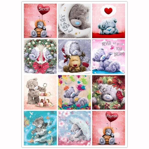 diamond painting mosaic full square embroidery cross stitch cartoon bears picture of rhinestones handcraft
diamond painting mosaic full square embroidery cross stitch cartoon bears picture of rhinestones handcraft