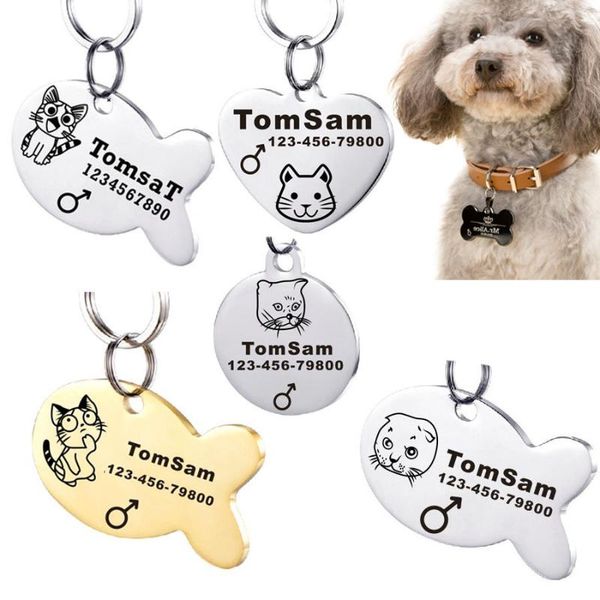 dog tag,id card personalized engraved cat name tag anti-lost stainless steel for collar accessory customized pet id tags
dog tag,id card personalized engraved cat name tag anti-lost stainless steel for collar accessory customized pet id tags