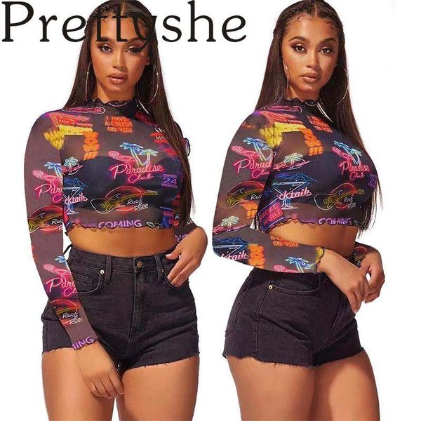 women's t-shirt prettyshe women t shirt see through transparent mesh long sleeve sheer slim ladies turtleneck tshirt punk, White
women's t-shirt prettyshe women t shirt see through transparent mesh long sleeve sheer slim ladies turtleneck tshirt punk, White