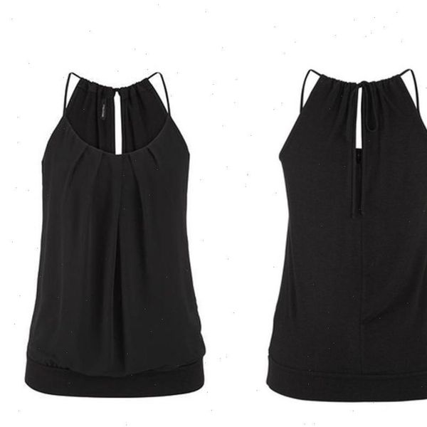 women vest summer tank halter loose wrinkled o neck camis tank vest ladies camisoles haut femme 2021 new, White
women vest summer tank halter loose wrinkled o neck camis tank vest ladies camisoles haut femme 2021 new, White