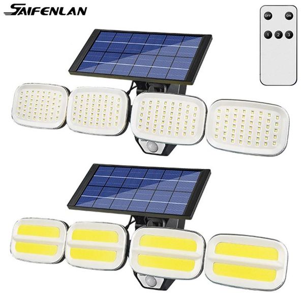 solar lamps 2021 wall lights 4-head rotatable outdoor waterproof human body induction garden light fence road lighting 240 cob/200 led
solar lamps 2021 wall lights 4-head rotatable outdoor waterproof human body induction garden light fence road lighting 240 cob/200 led