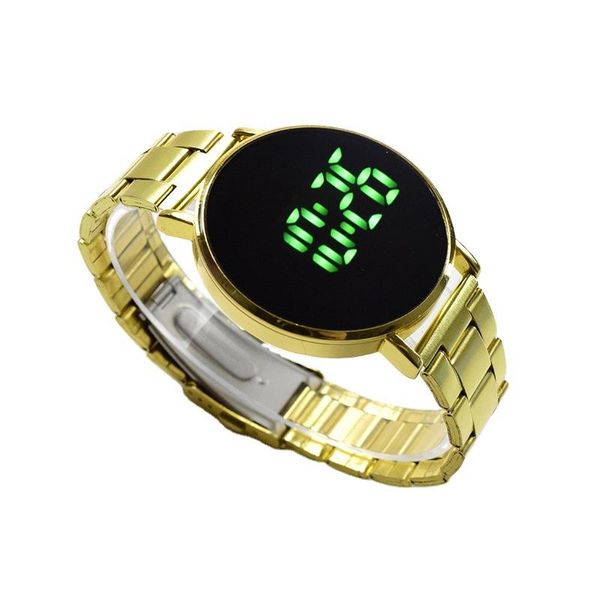 wristwatches selling round led steel strap metal electronic wristwatch touch screen couples fashion men's watch, Slivery;brown
wristwatches selling round led steel strap metal electronic wristwatch touch screen couples fashion men's watch, Slivery;brown
