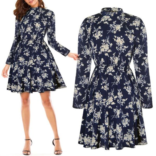 casual dresses women autumn dress fashion floral chiffon long sleeve o neck ruffle female print 2021 retro vestido mujer, Black;gray
casual dresses women autumn dress fashion floral chiffon long sleeve o neck ruffle female print 2021 retro vestido mujer, Black;gray
