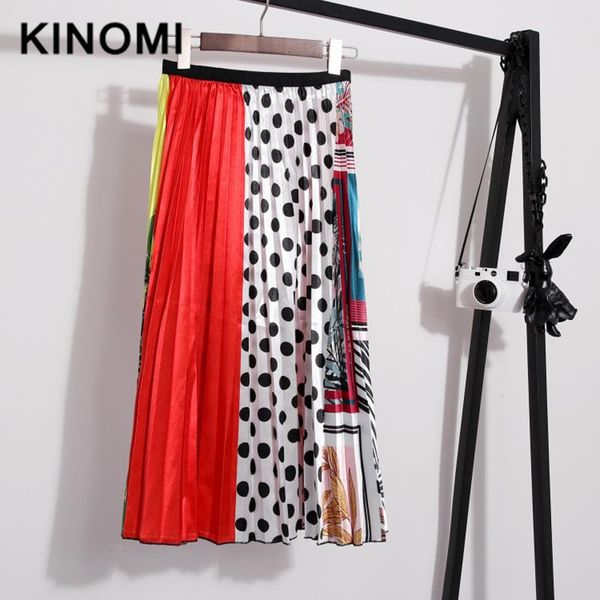 skirts kinomi 2021 spring summer polka dots floral print elastic patchwork high waist pleated women a-line long for, Black
skirts kinomi 2021 spring summer polka dots floral print elastic patchwork high waist pleated women a-line long for, Black