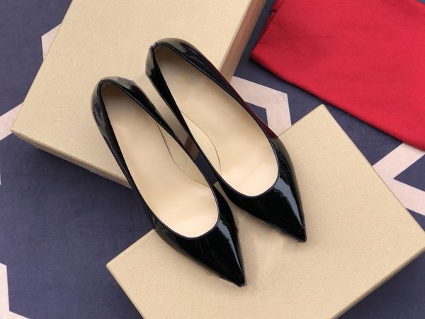 autumn new style foreign trade women's shoes sandals patent leather pointed shallow mouth stiletto high heel single fashion trend, Black
autumn new style foreign trade women's shoes sandals patent leather pointed shallow mouth stiletto high heel single fashion trend, Black