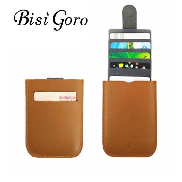 card holders bisi goro 2021 style men and women holder cow leather thin mini wallet vintage casual business for gift, Brown;gray
card holders bisi goro 2021 style men and women holder cow leather thin mini wallet vintage casual business for gift, Brown;gray