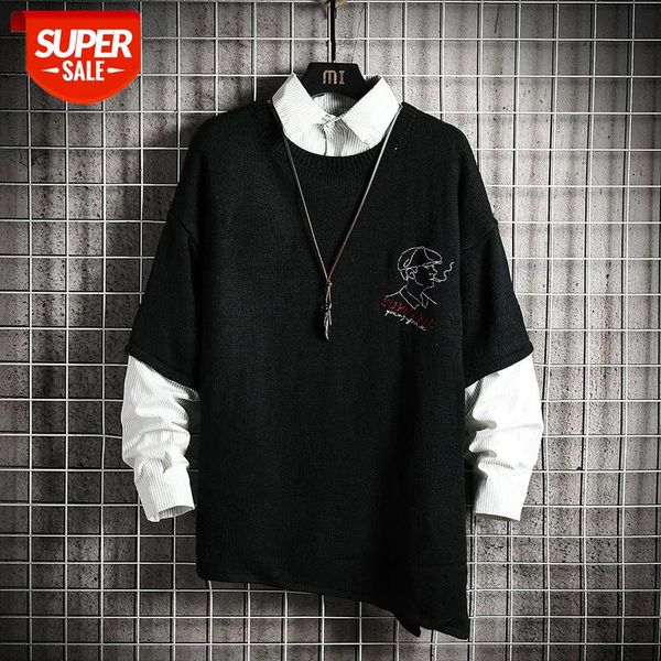 men's sweaters spring autumn winter clothes 2020 pull oversize -4xl 5xl korea style casual standard pullovers #9r8b, White;black
men's sweaters spring autumn winter clothes 2020 pull oversize -4xl 5xl korea style casual standard pullovers #9r8b, White;black