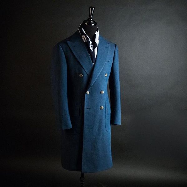 men's wool & blends royablue england style woolen overcoat 2021 autumn winter men mid-length solid thicken plus jacket handsome buiness, Black
men's wool & blends royablue england style woolen overcoat 2021 autumn winter men mid-length solid thicken plus jacket handsome buiness, Black