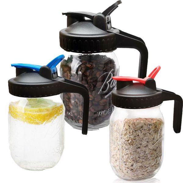 storage bottles & jars leak-proof jar seal lid with handle moisture-proof canning cover flip convenience for pouring milk coffee
storage bottles & jars leak-proof jar seal lid with handle moisture-proof canning cover flip convenience for pouring milk coffee