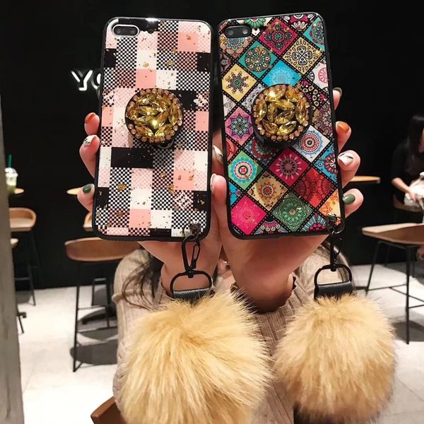 luxury diy crystal phone holder+fur ball+strap phone case for iphone11 pro max xr 6s 8 7plus xsmax vintage palace leopard coque
luxury diy crystal phone holder+fur ball+strap phone case for iphone11 pro max xr 6s 8 7plus xsmax vintage palace leopard coque