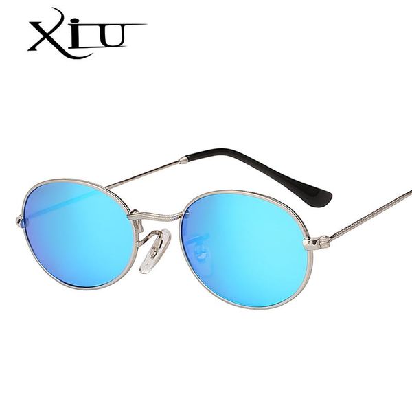 sunglasses xiu round circle metal men women brand design sunglass retro vintage oval mirror lens uv400, White;black
sunglasses xiu round circle metal men women brand design sunglass retro vintage oval mirror lens uv400, White;black