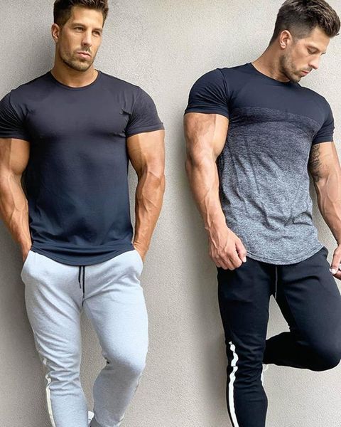 men's t-shirts 2021 summer mens t shirt fashion streetwear short sleeve gyms fitness bodybuilding workout slim tee cotton clothing, White;black
men's t-shirts 2021 summer mens t shirt fashion streetwear short sleeve gyms fitness bodybuilding workout slim tee cotton clothing, White;black