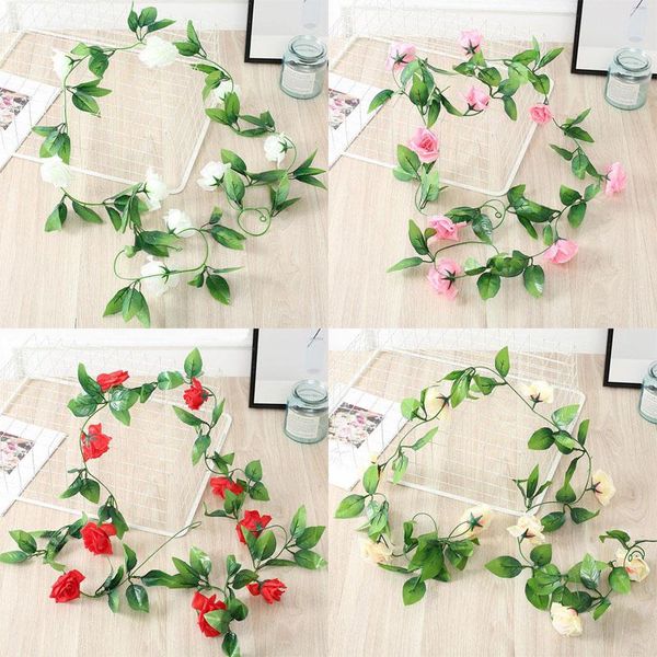 decorative flowers & wreaths 220cm artificial rose rattan autumn small peony string decor silk fake garland for wedding home el garden
decorative flowers & wreaths 220cm artificial rose rattan autumn small peony string decor silk fake garland for wedding home el garden