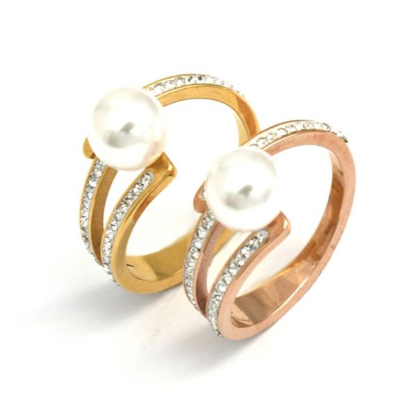 wedding rings pz stainless steel wholesale est fashion jewelry zirconia with simulated pearl for women two color, Slivery;golden
wedding rings pz stainless steel wholesale est fashion jewelry zirconia with simulated pearl for women two color, Slivery;golden