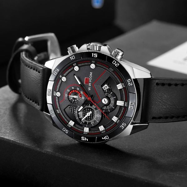 wristwatches vava voom watch casual fashion man leather watches waterproof simple quartz wristwatch reloj de hombre, Slivery;brown
wristwatches vava voom watch casual fashion man leather watches waterproof simple quartz wristwatch reloj de hombre, Slivery;brown