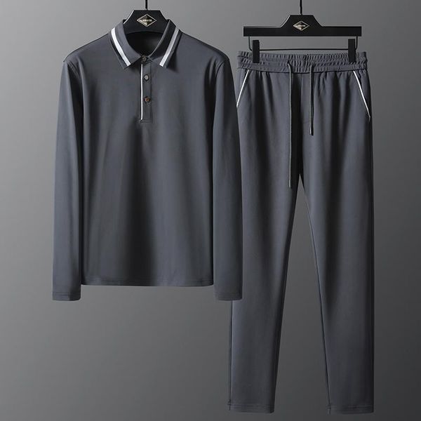 men's tracksuits spring and autumn mens sets (t-shirts+pants) luxury long sleeve sport male plus size 5xl casual slim fit man suits, Gray
men's tracksuits spring and autumn mens sets (t-shirts+pants) luxury long sleeve sport male plus size 5xl casual slim fit man suits, Gray