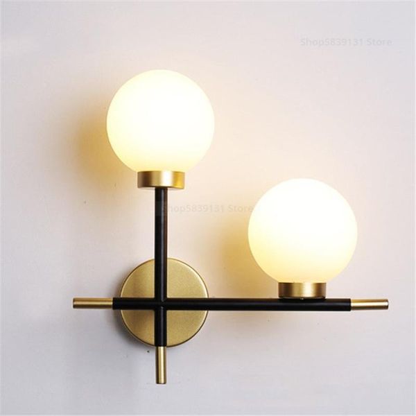 wall lamp nordic modern glass ball lamps for bedroom led light simple living room decoration loft outdoor lighting fixtures
wall lamp nordic modern glass ball lamps for bedroom led light simple living room decoration loft outdoor lighting fixtures