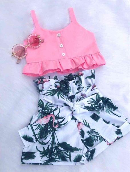 pudcoco girl set 2y 6y fashion flamingo toddler baby girls vest crop short pants outfits clothes, White
pudcoco girl set 2y 6y fashion flamingo toddler baby girls vest crop short pants outfits clothes, White