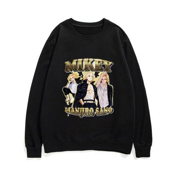men's hoodies & sweatshirts anime tokyo revengers sweatshirt miket manjiro sano print pullover men women fashion oversized round neck t, Black
men's hoodies & sweatshirts anime tokyo revengers sweatshirt miket manjiro sano print pullover men women fashion oversized round neck t, Black