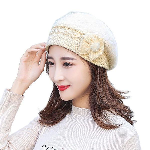 beanie/skull caps 2021 winter fur ladies beret warm plus fluffy knitted hat fashion earmuffs, Blue;gray
beanie/skull caps 2021 winter fur ladies beret warm plus fluffy knitted hat fashion earmuffs, Blue;gray