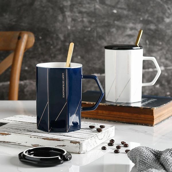 mugs simple geometric ceramic cup gift box gold painting daily necessities mug drinking with cover spoon coffee
mugs simple geometric ceramic cup gift box gold painting daily necessities mug drinking with cover spoon coffee