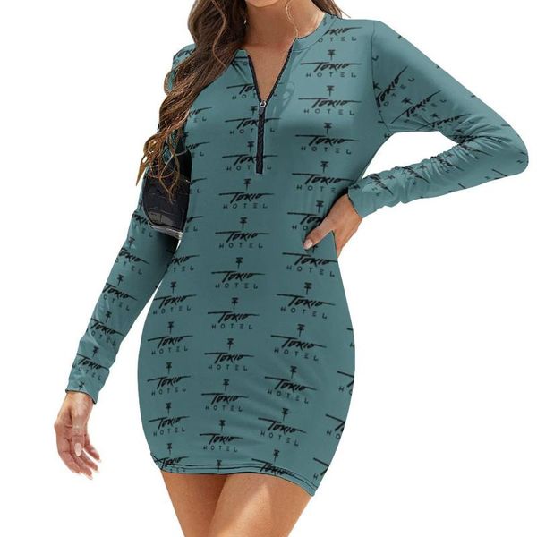 casual dresses tokio el dress long sleeve summer bodycon women printed polyester simple one-piece, Black;gray
casual dresses tokio el dress long sleeve summer bodycon women printed polyester simple one-piece, Black;gray