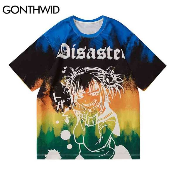 tshirts hip hop cartoon anime girl tie dye tees shirts harajuku streetwear fashion cotton summer loose t-shirts 210602, White;black
tshirts hip hop cartoon anime girl tie dye tees shirts harajuku streetwear fashion cotton summer loose t-shirts 210602, White;black