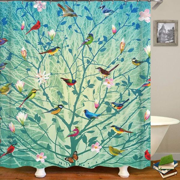 shower curtains flowers birds bath curtain waterproof fabric floral leaves printing bathroom screen decoration with hooks
shower curtains flowers birds bath curtain waterproof fabric floral leaves printing bathroom screen decoration with hooks