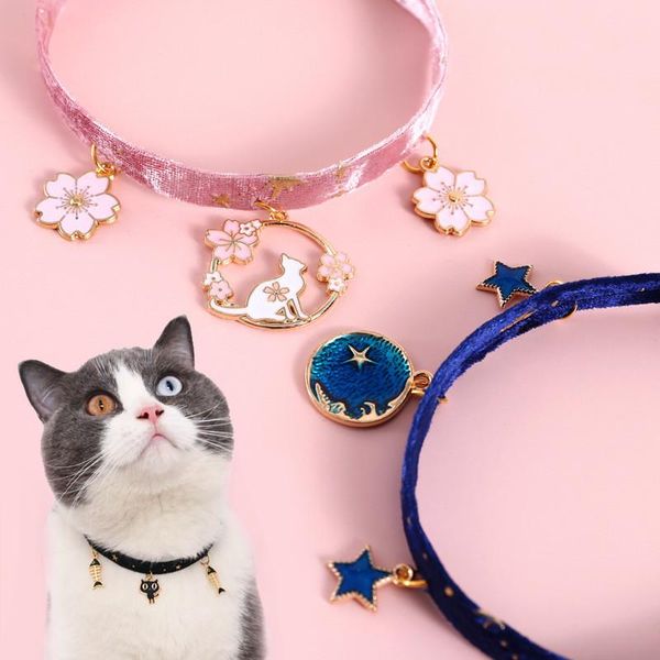 dog collars & leashes velvet bronzing star adjustable cat and necklace pet collar cute christmas snowflake flower fish pendant accessories s
dog collars & leashes velvet bronzing star adjustable cat and necklace pet collar cute christmas snowflake flower fish pendant accessories s