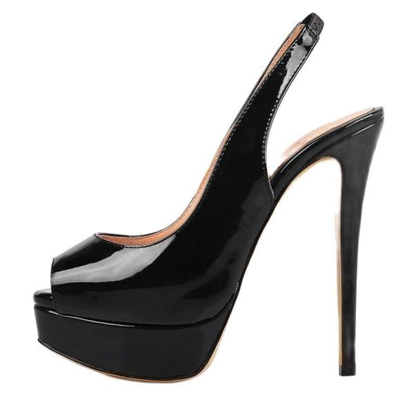 dress shoes 2021 summer peep toe women sandals high heel sandal platform pu leather party wedding, Black
dress shoes 2021 summer peep toe women sandals high heel sandal platform pu leather party wedding, Black