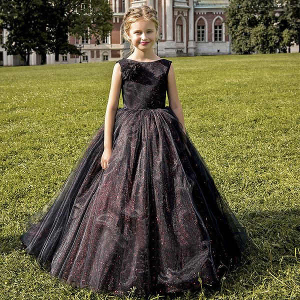 Childrens party dress Princess dragged her tail and showed off her black fluffy sequins first dress for a girls birthday part
Childrens party dress Princess dragged her tail and showed off her black fluffy sequins first dress for a girls birthday part