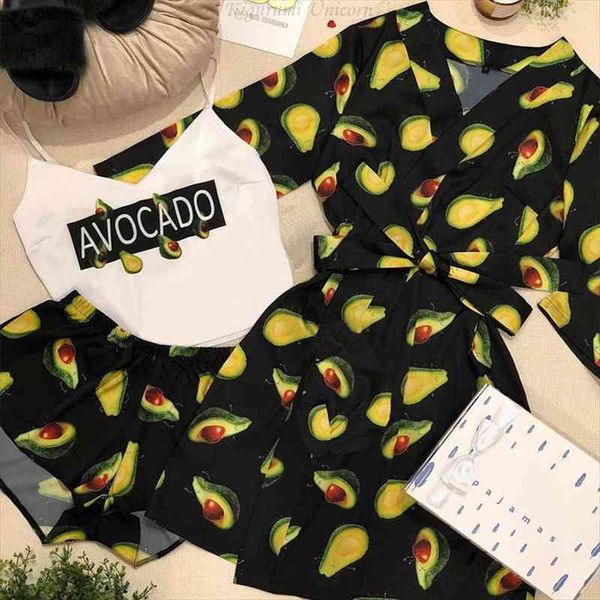 avocado print pjamas set women sleepwear fashion satin robe bathrobe peignoir femme silk kimono bride dressing gown, Black;red
avocado print pjamas set women sleepwear fashion satin robe bathrobe peignoir femme silk kimono bride dressing gown, Black;red