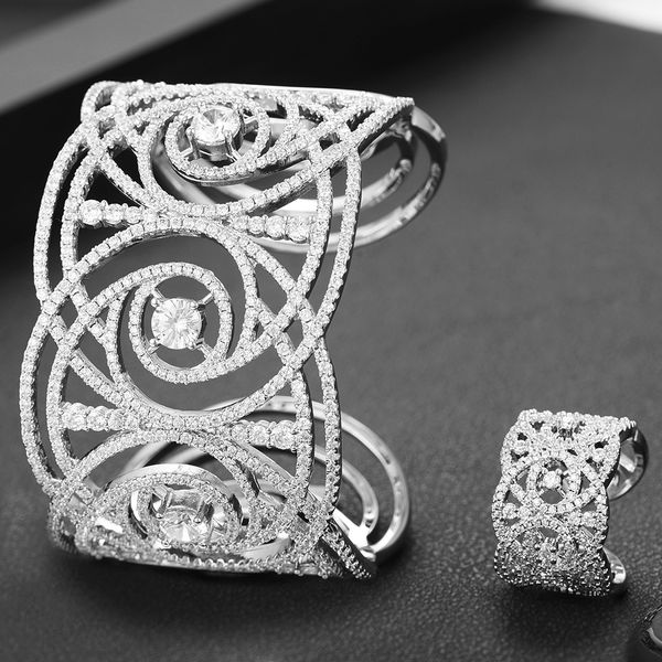 missvikki luxury geometric cz big wide open bangle for women wedding baguette arabia bangle bridal noble jewelry high quality, Black
missvikki luxury geometric cz big wide open bangle for women wedding baguette arabia bangle bridal noble jewelry high quality, Black