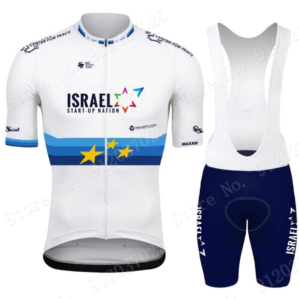 racing sets 2021 israel start up nation team cycling jersey set men summer clothing road bike shirts suit bicycle bib shorts mtb wear, Black;blue
racing sets 2021 israel start up nation team cycling jersey set men summer clothing road bike shirts suit bicycle bib shorts mtb wear, Black;blue