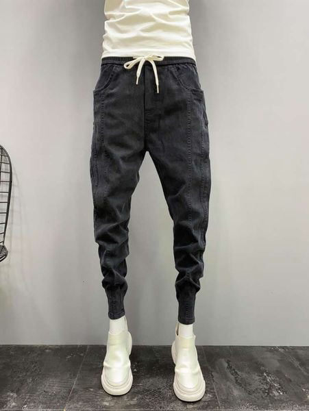 autumn and winter 2020 new jeans men's solid wash slim leggings men's trend loose legged harem pants, Blue
autumn and winter 2020 new jeans men's solid wash slim leggings men's trend loose legged harem pants, Blue