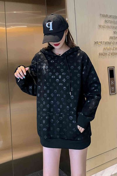 winter new style2021 autumn and full style printed leather embroidered sweater jacket hooded loose versatile women's fashion, Black
winter new style2021 autumn and full style printed leather embroidered sweater jacket hooded loose versatile women's fashion, Black