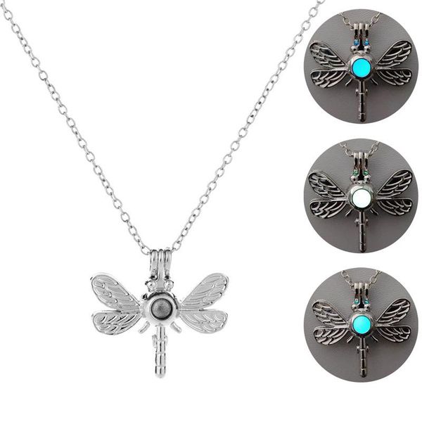 chains fashion silver color luminous dragonfly pendant necklace women moon glowing stone halloween necklaces jewelry gifts
chains fashion silver color luminous dragonfly pendant necklace women moon glowing stone halloween necklaces jewelry gifts
