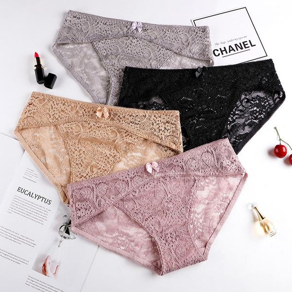 women's panties 2021 summer lace women underwear transparent low-waist ladies hollow bow antibacterial underpants female trend, Black;pink
women's panties 2021 summer lace women underwear transparent low-waist ladies hollow bow antibacterial underpants female trend, Black;pink