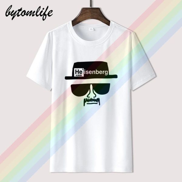 men's t-shirts heisenberg, White;black
men's t-shirts heisenberg, White;black