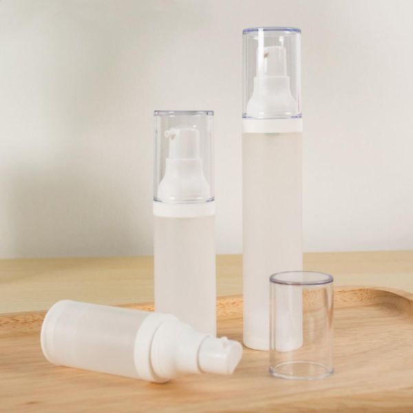 storage bottles & jars wholesale 15/30/50ml empty pp airless lotion eye cream bottle pressing essence frosted cosmetic packaging
storage bottles & jars wholesale 15/30/50ml empty pp airless lotion eye cream bottle pressing essence frosted cosmetic packaging