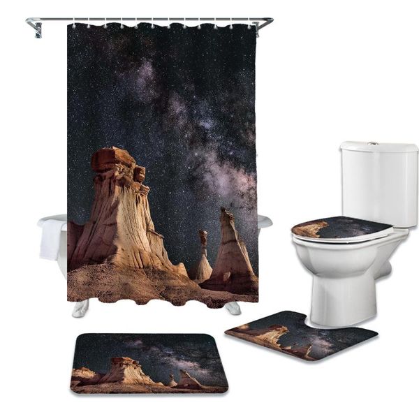 desert landscape under the stars bathroom non-slip mat set waterproof shower curtain set rug lid toilet cover bath mat rugs
desert landscape under the stars bathroom non-slip mat set waterproof shower curtain set rug lid toilet cover bath mat rugs