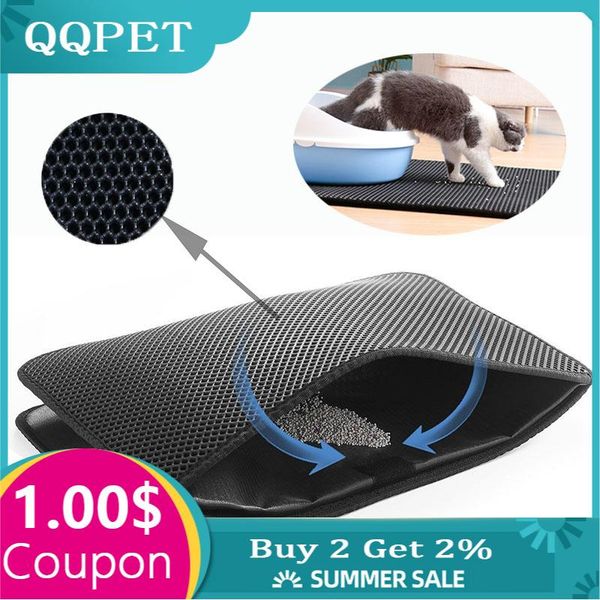 cat beds & furniture waterproof pet litter mat foldable double-layer cats non-slip layer catcher supplies
cat beds & furniture waterproof pet litter mat foldable double-layer cats non-slip layer catcher supplies