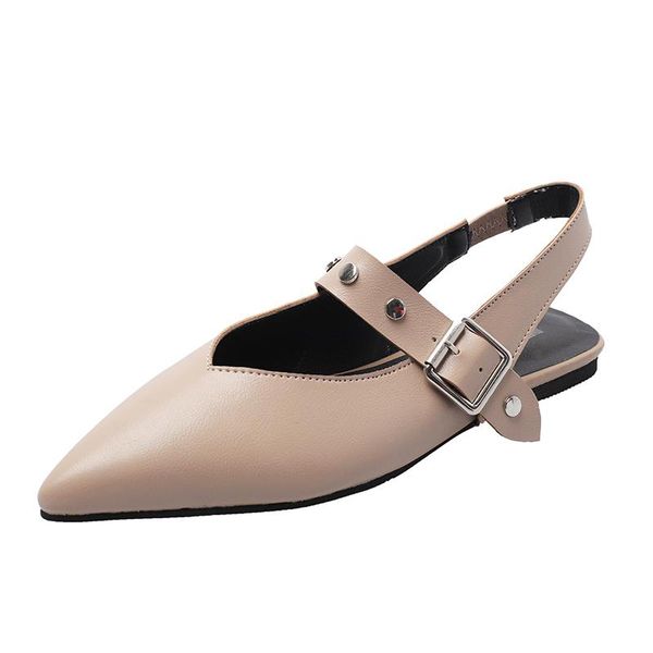 sandals fashion women's pointed 2021 spring and summer one-word buckle flat mary jane 35-39, Black
sandals fashion women's pointed 2021 spring and summer one-word buckle flat mary jane 35-39, Black