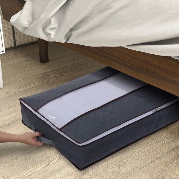 2pcs large capacity breathable wardrobe with handle underbed storage bag zipper clear window beddings blankets home bedroom
2pcs large capacity breathable wardrobe with handle underbed storage bag zipper clear window beddings blankets home bedroom