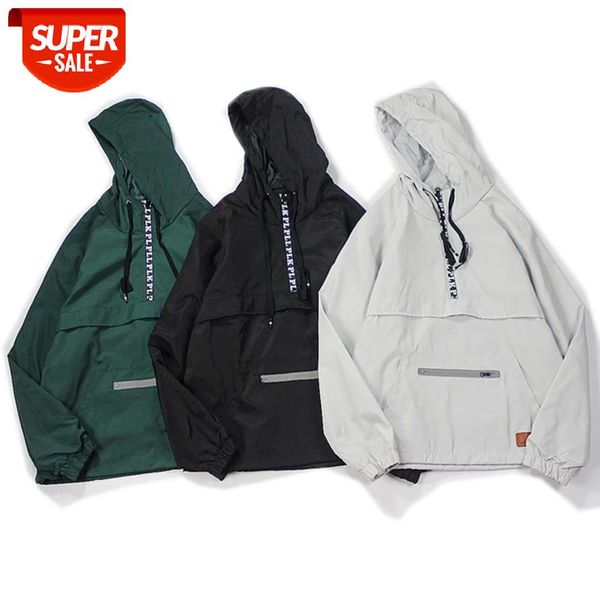 2021aw men hooded jackets hip hop half zip streetwear spring windbreaker hoodie jacket harajuku streatshirt casual outwear coat #p83d, Black
2021aw men hooded jackets hip hop half zip streetwear spring windbreaker hoodie jacket harajuku streatshirt casual outwear coat #p83d, Black