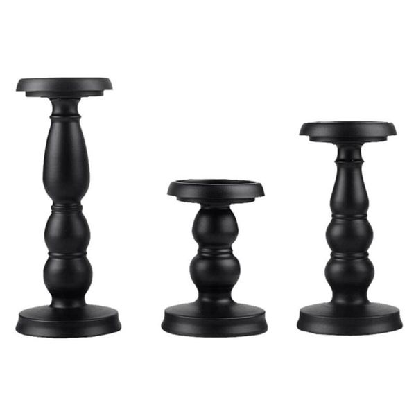 candle holders set of 3 pillar holder for table candlelight decor, retro stand home mantel fireplace decorations
candle holders set of 3 pillar holder for table candlelight decor, retro stand home mantel fireplace decorations