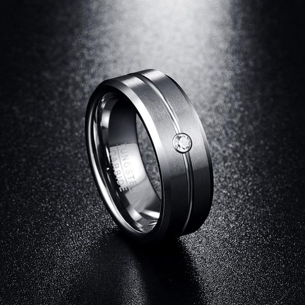 wedding rings bonlavie men's 8mm cubic zirconia grooved tungsten band matte finish polished beveled edge, Slivery;golden
wedding rings bonlavie men's 8mm cubic zirconia grooved tungsten band matte finish polished beveled edge, Slivery;golden